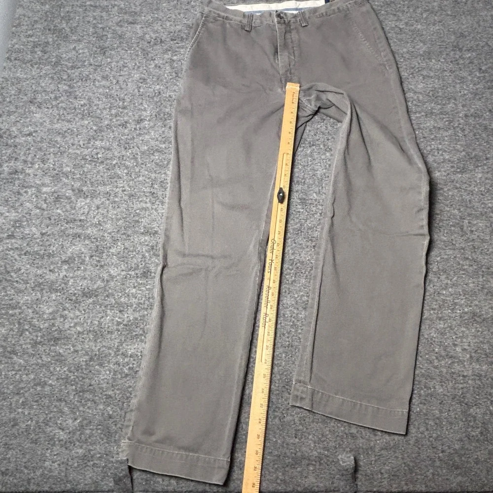 Polo Ralph Lauren Men's 32x32 Gray‎ Straight Fit Chino Pants Classic Trousers